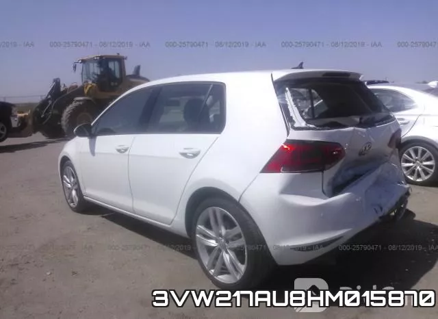 3VW217AU8HM015870 фото 4