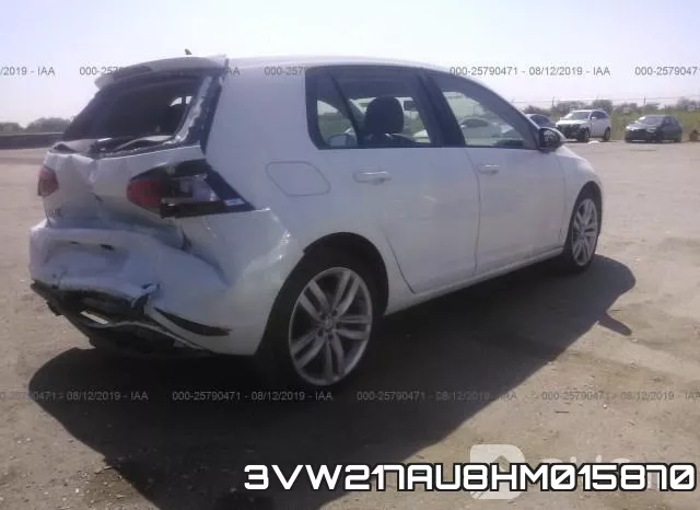 3VW217AU8HM015870 фото 5