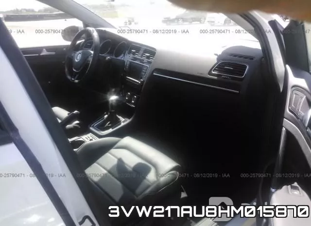 3VW217AU8HM015870 фото 6