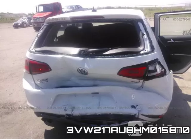 3VW217AU8HM015870 фото 7