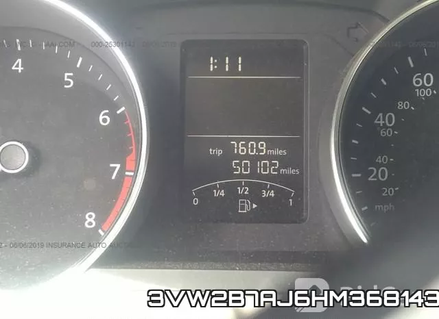 3VW2B7AJ6HM368143 фото 8