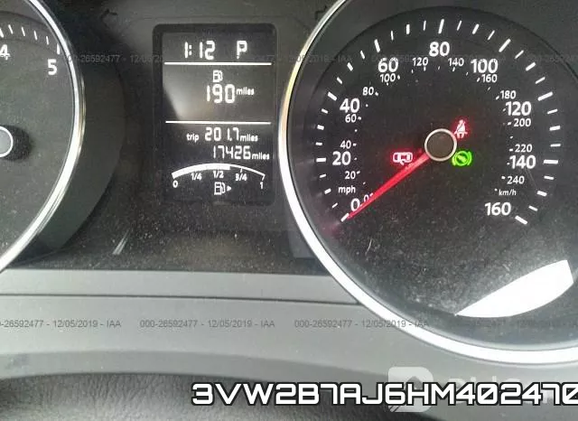 3VW2B7AJ6HM402470 фото 8