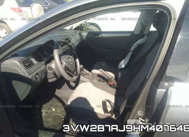 3VW2B7AJ9HM407646 фото 6