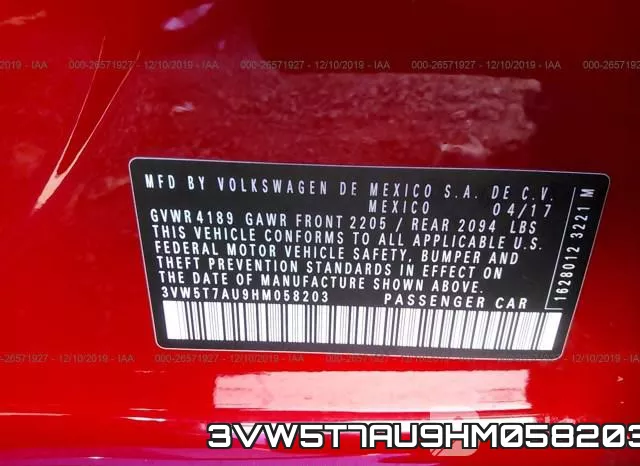 3VW5T7AU9HM058203 фото 10
