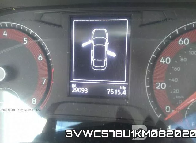 3VWC57BU1KM082020 фото 8