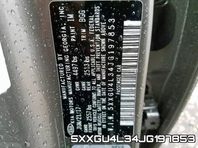 5XXGU4L34JG197853 фото 2
