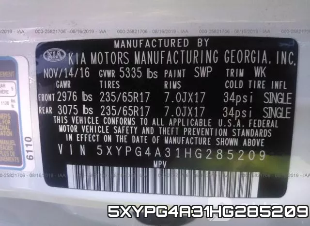 5XYPG4A31HG285209 фото 10