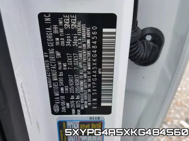 5XYPG4A5XKG484560 фото 2