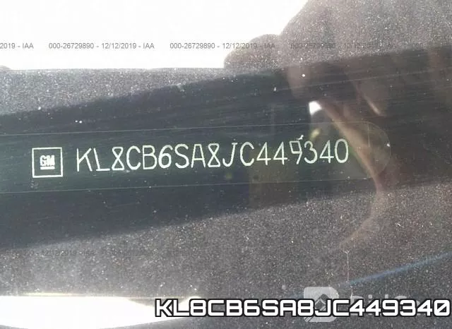 KL8CB6SA8JC449340 фото 9