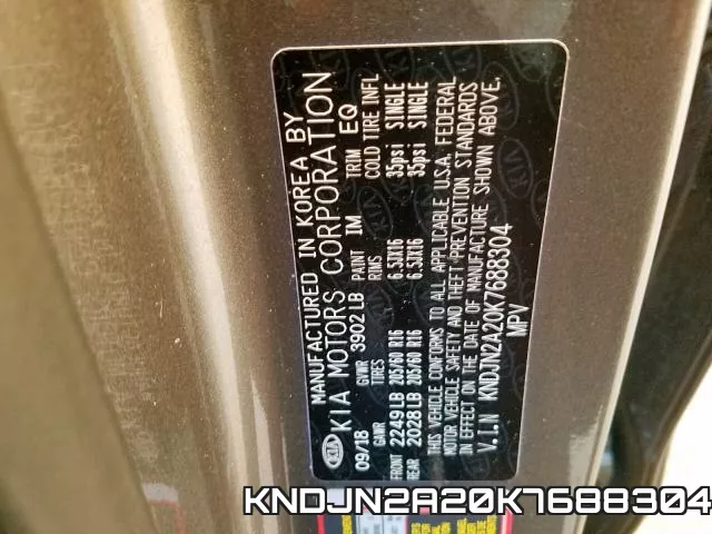 KNDJN2A20K7688304 фото 2