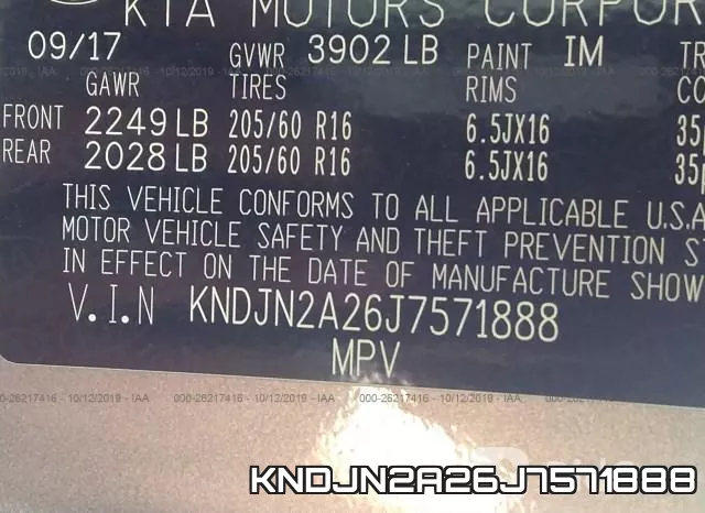 KNDJN2A26J7571888 фото 10