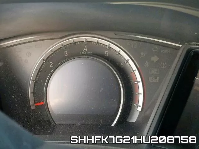 SHHFK7G21HU208758 фото 9