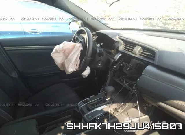 SHHFK7H29JU415807 фото 6