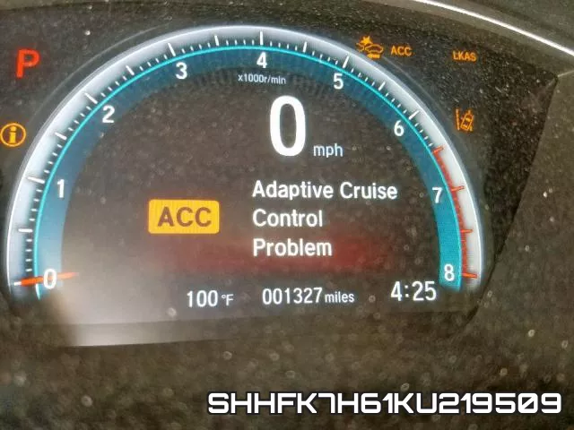 SHHFK7H61KU219509 фото 8