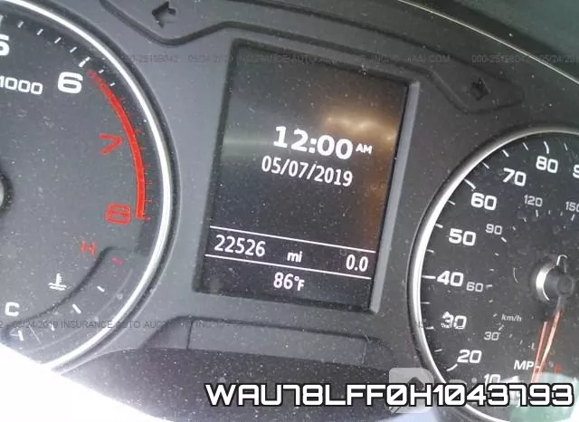 WAU78LFF0H1043793 фото 8