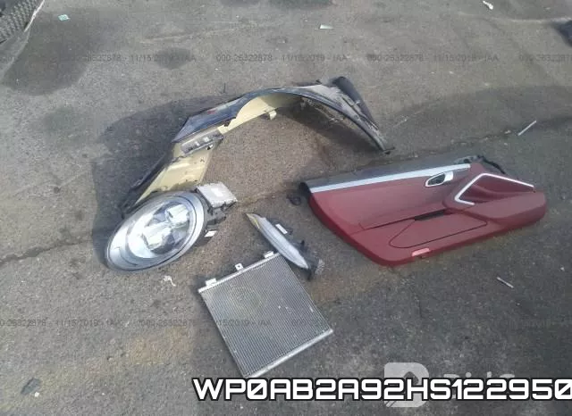 WP0AB2A92HS122950 фото 7