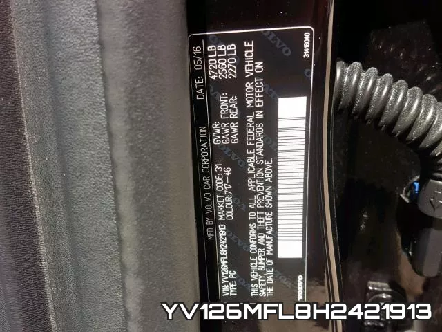 YV126MFL8H2421913 фото 2