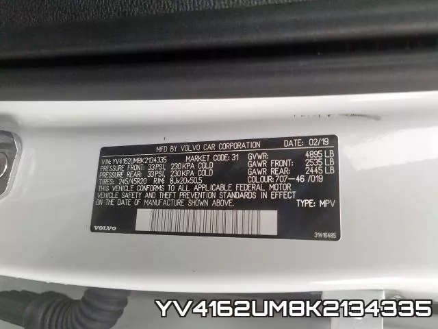 YV4162UM8K2134335 фото 2