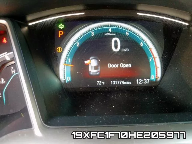 19XFC1F70HE205977 фото 7