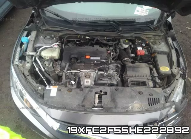 19XFC2F55HE222892 фото 2