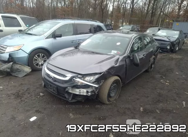 19XFC2F55HE222892 фото 3