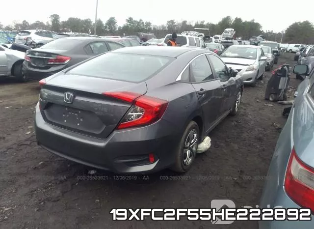 19XFC2F55HE222892 фото 5