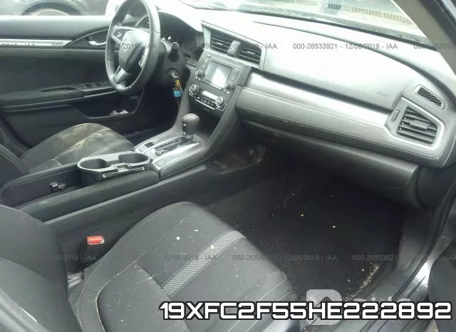 19XFC2F55HE222892 фото 6