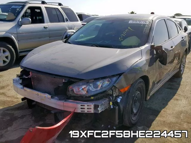 19XFC2F58HE224457 фото 3