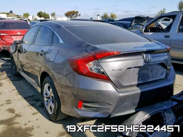 19XFC2F58HE224457 фото 4