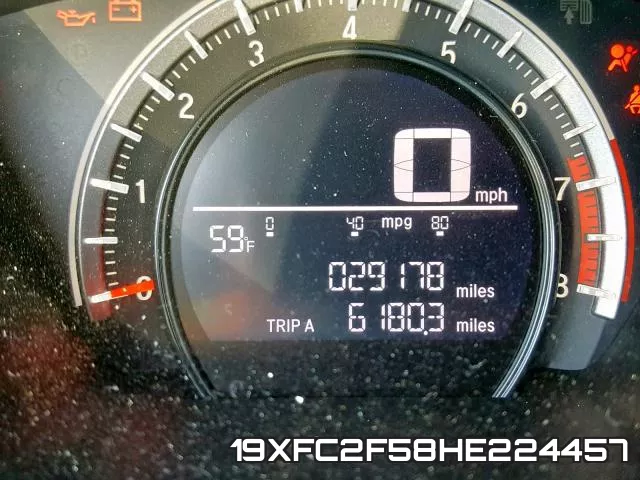 19XFC2F58HE224457 фото 8