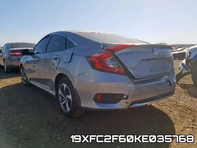 19XFC2F60KE035768 фото 3