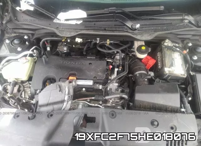 19XFC2F75HE018076 фото 2