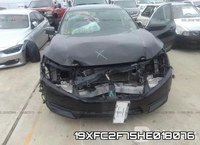 19XFC2F75HE018076 фото 7