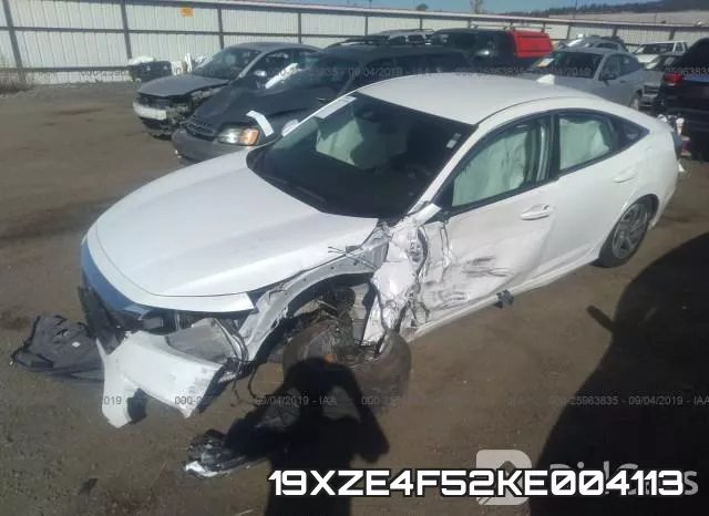 19XZE4F52KE004113 фото 2