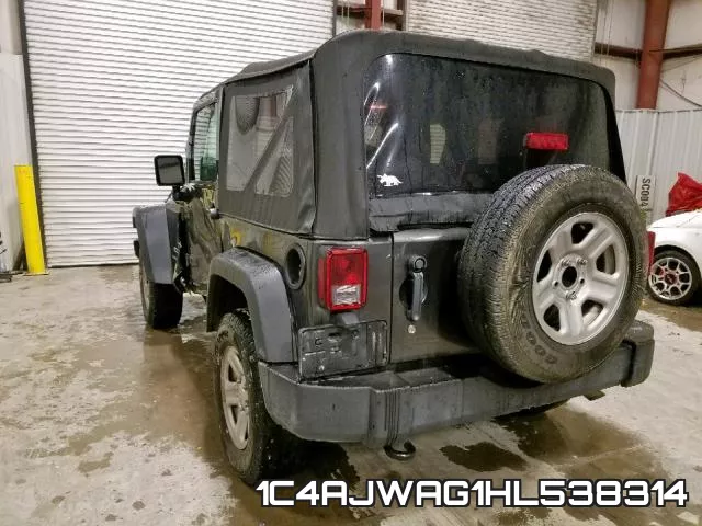 1C4AJWAG1HL538314 фото 4