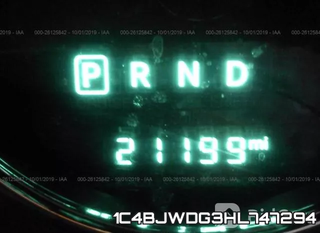 1C4BJWDG3HL747294 фото 8