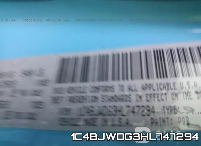 1C4BJWDG3HL747294 фото 10
