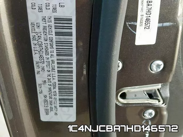 1C4NJCBA7HD146572 фото 2