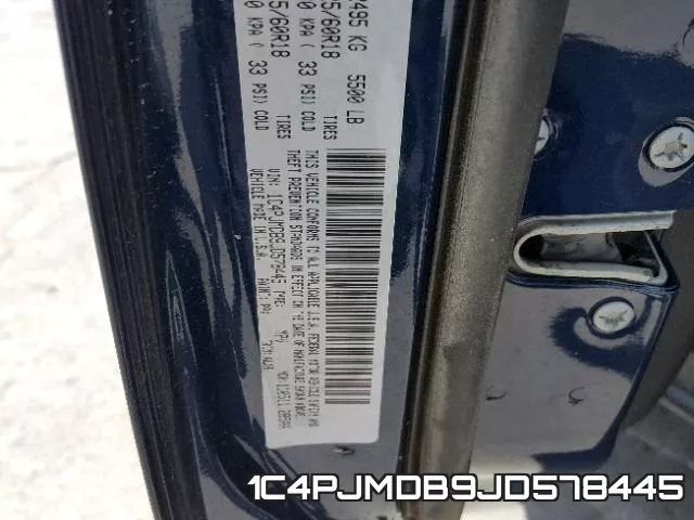 1C4PJMDB9JD578445 фото 2