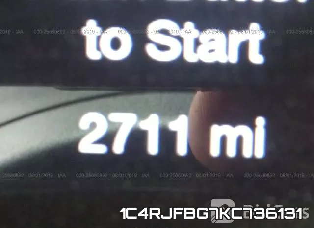 1C4RJFBG7KC736131 фото 8