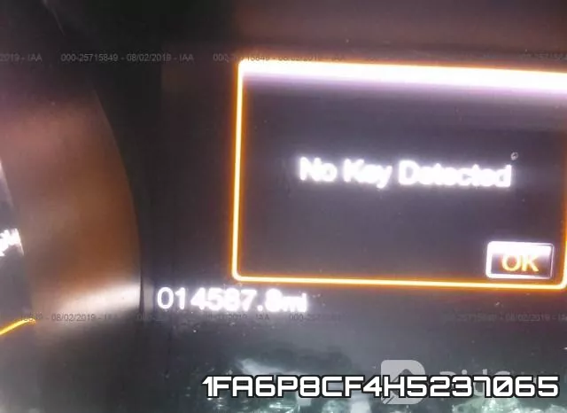 1FA6P8CF4H5237065 фото 8