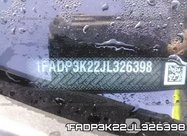 1FADP3K22JL326398 фото 10
