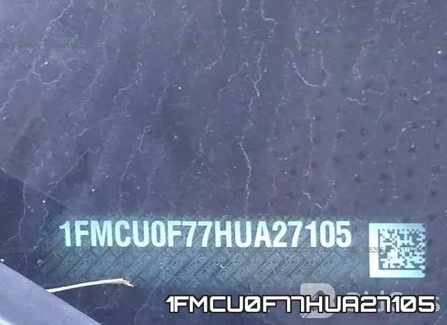 1FMCU0F77HUA27105 фото 10