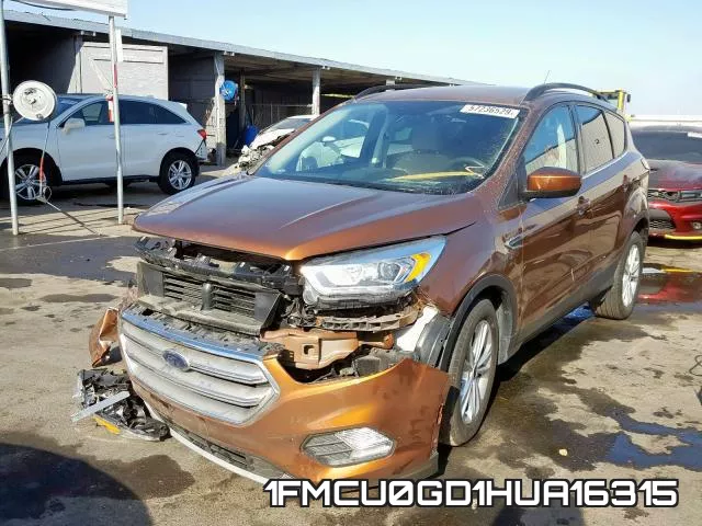 1FMCU0GD1HUA16315 фото 3