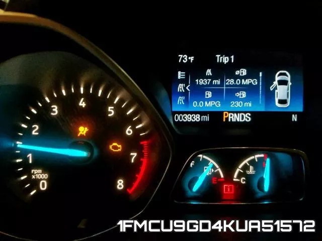 1FMCU9GD4KUA51572 фото 9