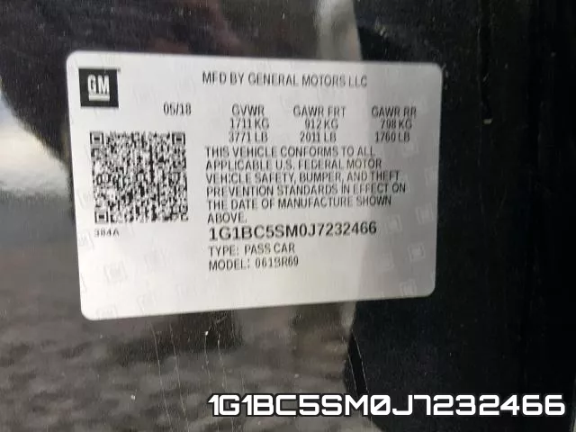 1G1BC5SM0J7232466 фото 2