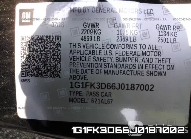1G1FK3D66J0187002 фото 10