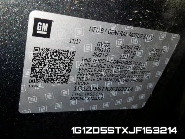 1G1ZD5STXJF163214 фото 2