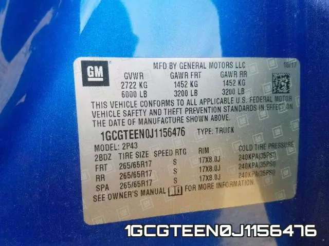 1GCGTEEN0J1156476 фото 2