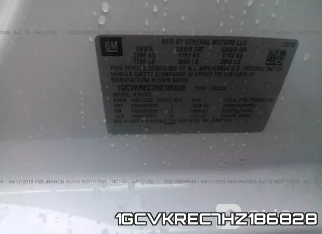 1GCVKREC7HZ186828 фото 10